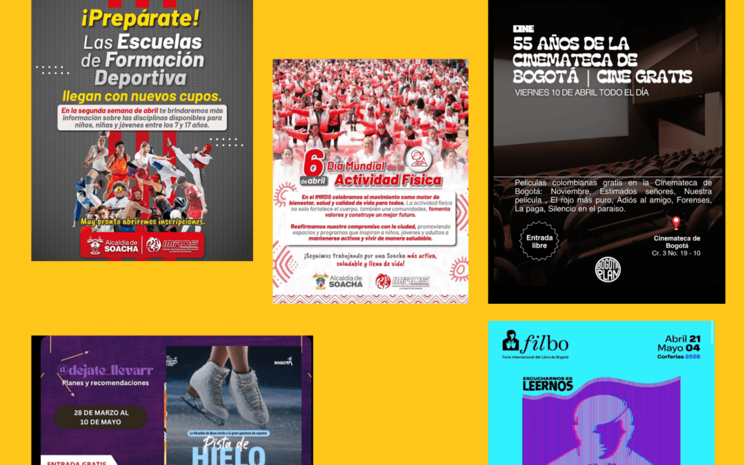 Noticias Deportivas y Culturales – Abril