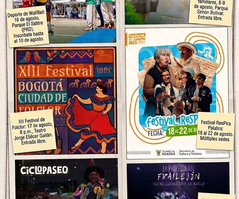 Noticias Deportivas y Culturales –  Agosto